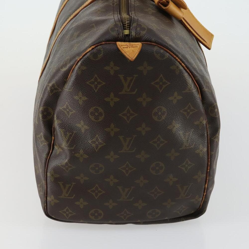 LOUIS VUITTON Monogram Keepall 50 Boston Bag M41426 LV Auth 161021 - Picture 4 of 16